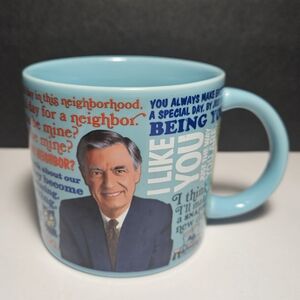 Mr.Rogers Licensed Collectors Quote Mug. Hard To find.